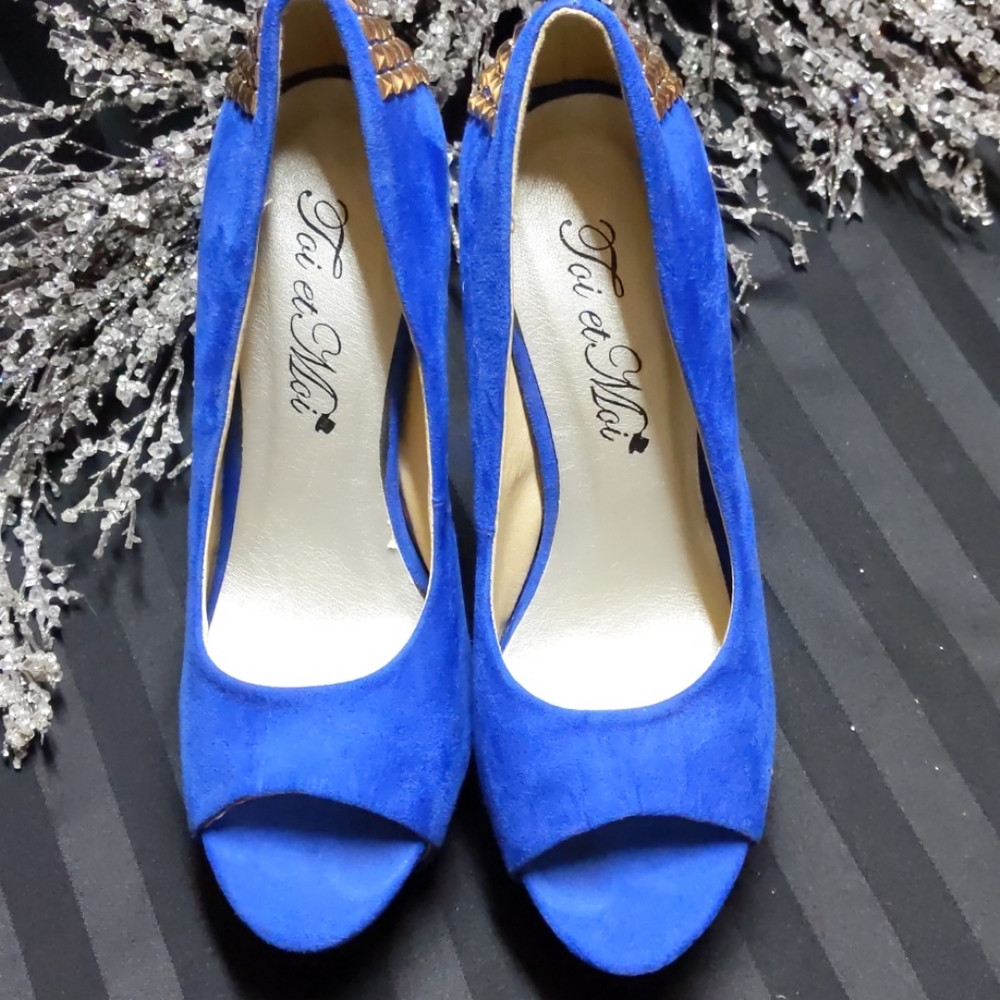 Blue heel - Picture 4 of 4